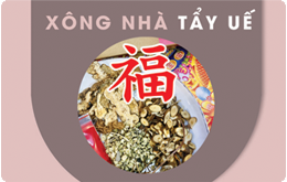 thảo mộc xông nhà tẩy uế