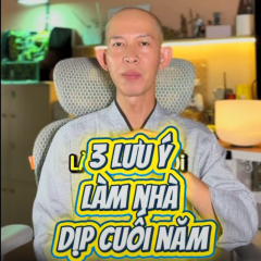 LƯU Ý LÀM NHÀ CUỐI NĂM 2026